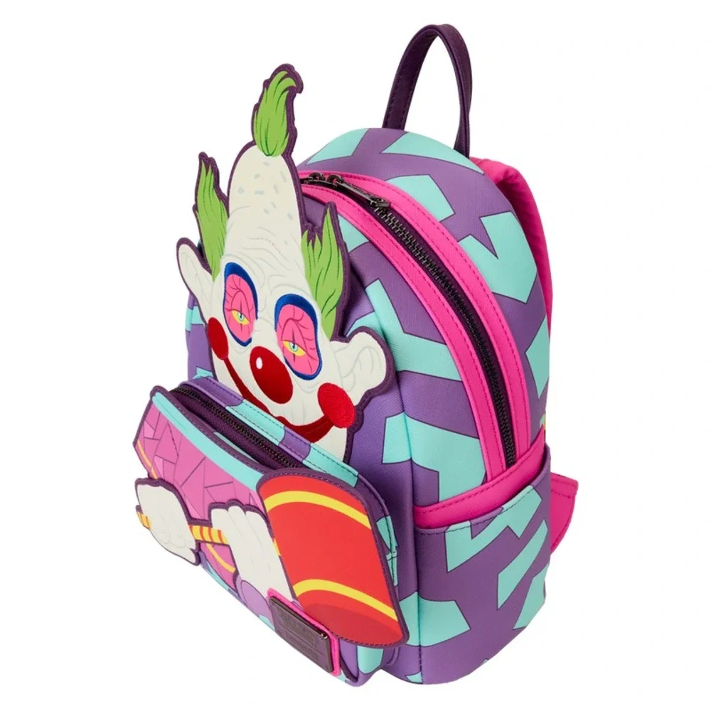 Loungefly Killer Klowns‎ from Outer Space Jumbo Cosplay Glow Mini Backpack